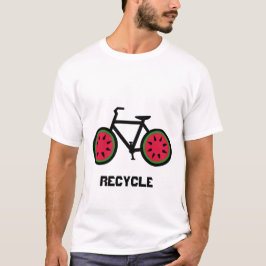 Recyclen bietshirt t-shirt