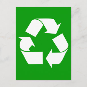 recyclen briefkaart