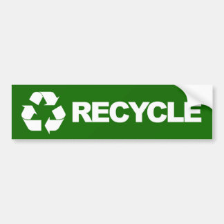 Recyclen Bumpersticker