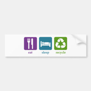 Recyclen Bumpersticker