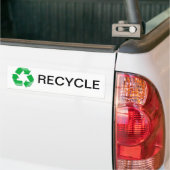 Recyclen Bumpersticker (Op Truck)