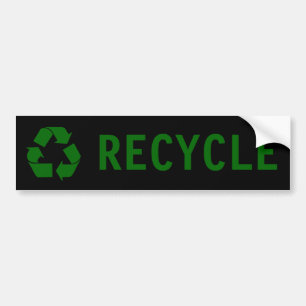 recyclen bumpersticker