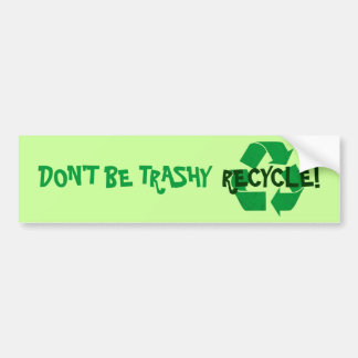 Recyclen Bumpersticker