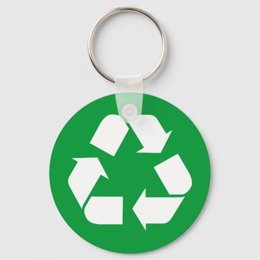 Recyclen - Earth Day Sleutelhanger (Voorkant)