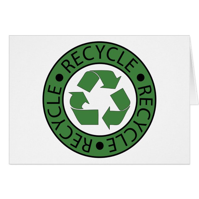 Recyclen groene Logo-BK-letters (Voorkant Horizontaal)