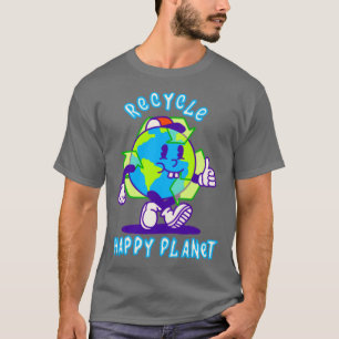 Recyclen Happy Planet T-shirt