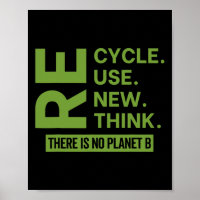 Recyclen hergebruik vernieuwen Denk eraan dat er g