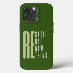 Recyclen Hergebruik vernieuwen Herdenken iPhone 13 Pro Hoesje