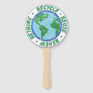 Recyclen Hergebruik vernieuwen Herdenken Handwaaier