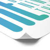 Recyclen Hergebruik vernieuwen Herdenken Poster (Hoek)