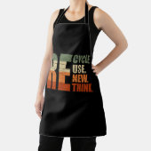 Recyclen hergebruik Vernieuwen Rethink Schort (Insitu)