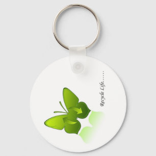 Recyclen het leven! sleutelhanger