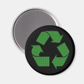 recyclen magneet (Voorkant / Achterkant)