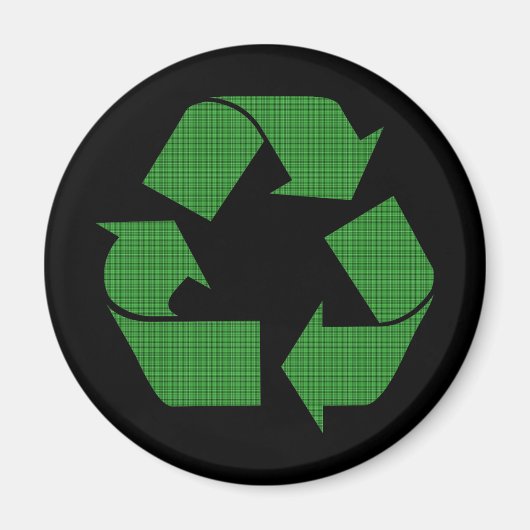 recyclen magneet (Voorkant)