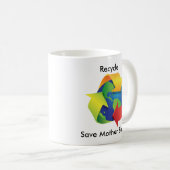 Recyclen Mok Moeder Aarde opslaan (Voorkant rechts)