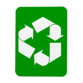 Recyclen premium magneet (Verticaal)