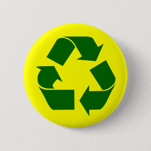 recyclen ronde button 5,7 cm