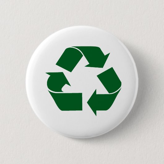 Recyclen Ronde Button 5,7 Cm (Voorkant)