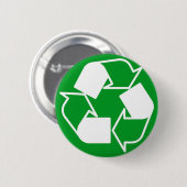 recyclen ronde button 5,7 cm (Voorkant /achterkant)