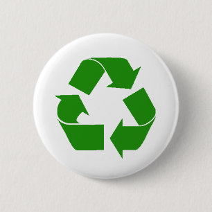 recyclen ronde button 5,7 cm