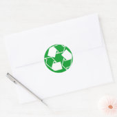 recyclen ronde sticker (Envelop)