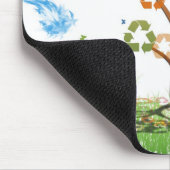 Recyclen seizoen muismat (Hoek)