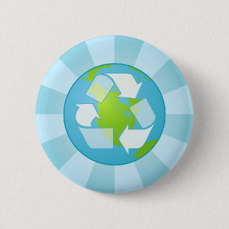 recyclen symboolspeld ronde button 5,7 cm