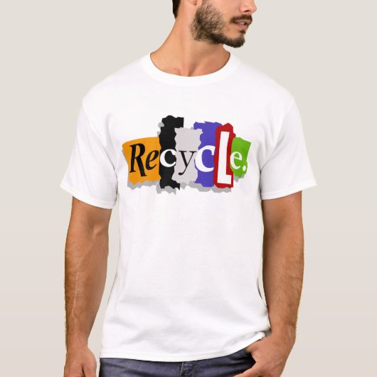 Recyclen T-shirt (Voorkant)