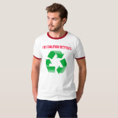 Recyclen T-shirt (Voorkant volledig)