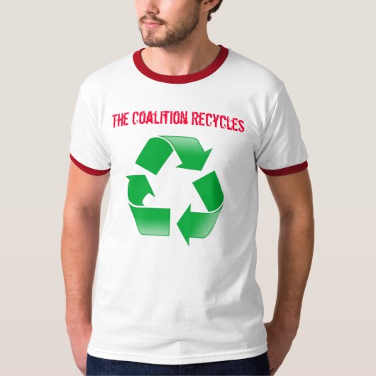 Recyclen T-shirt (Voorkant)