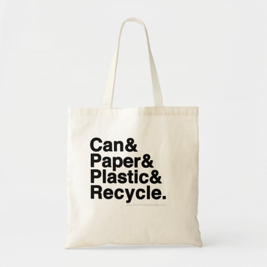 Recyclen Tas (Voorkant)