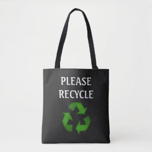 Recyclen u de Canvas tas
