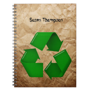Recyclen - Verrukt papier Notitieboek
