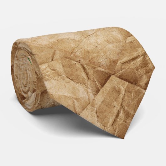 Recyclen - Verrukt papier Stropdas (Opgerold)