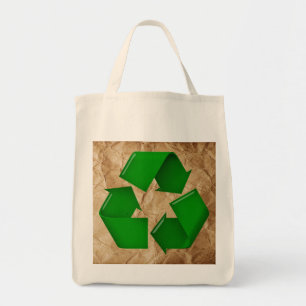 Recyclen - Verrukt papier Tote Bag