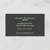 Recyclen visitekaartjes (Achterkant)