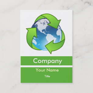 recyclen Visitekaartjes