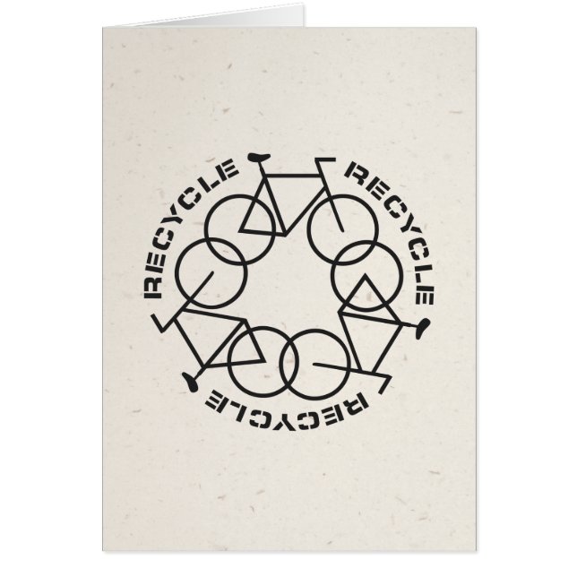 Recyclen vouwkaart (Voorkant)
