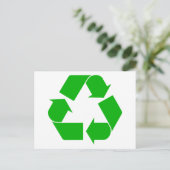 Recycler la carte postale (Debout devant)