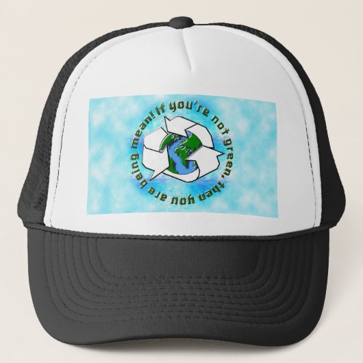 recycler le casquette (Devant)