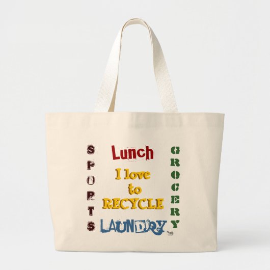 Recycler le Sac fourre-tout (Devant)
