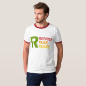 Recycler, réutiliser, réduire les t-shirts (Devant entier)