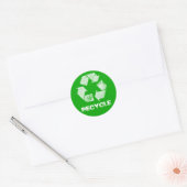 Recycler Stickers Vintages verts (Enveloppe)