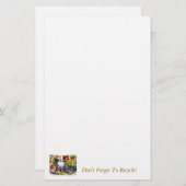 RECYCLING BRIEFPAPIER (Voorkant / Achterkant)