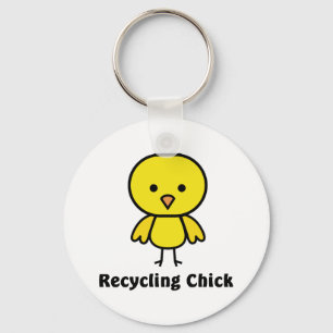 Recycling Chick Sleutelhanger