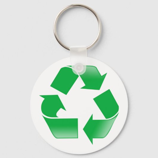 Recycling CLASSIC RECYCLEN SYMBOL Sleutelhanger (Voorkant)