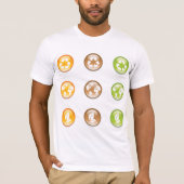 Recycling Elements Mannen T-shirt (Voorkant)