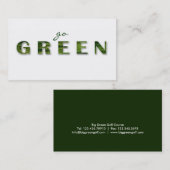 Recycling Green Grass Visitekaartje (Voorkant / Achterkant)