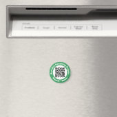 Recycling Project QR-code recycle & vernieuw. Magneet (Insitu (Vaatwasser))