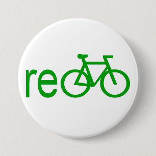 Recycling Ronde Button 7,6 Cm